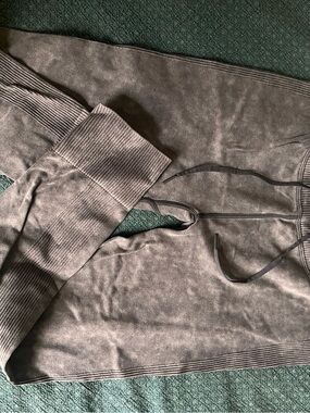 Victoria’s secret Gray Ribbed Drawstring Joggers